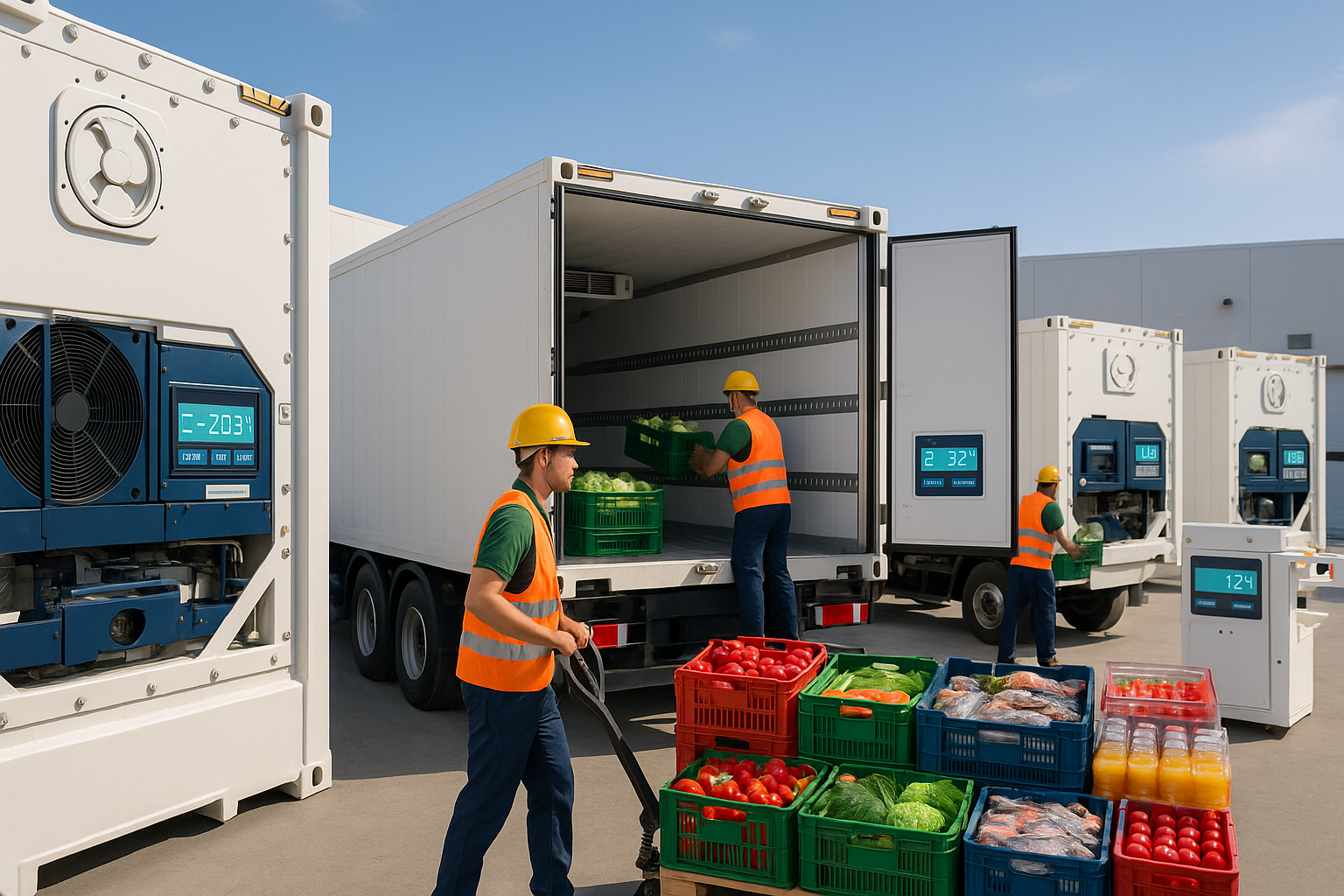 খাদ্য ও পানীয় সরবরাহে কোল্ড স্টোরেজের পাত্রে কীভাবে ব্যবহার করা হয়?