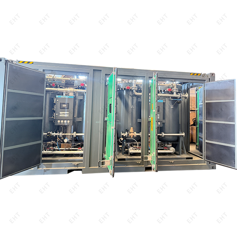 20 ফুট কাস্টমাইজড নাইট্রোজেন ইকুইপমেন্ট কন্টেইনার - শিল্প এবং অফশোর ব্যবহারের জন্য মডুলার ওয়ার্ক কেবিন