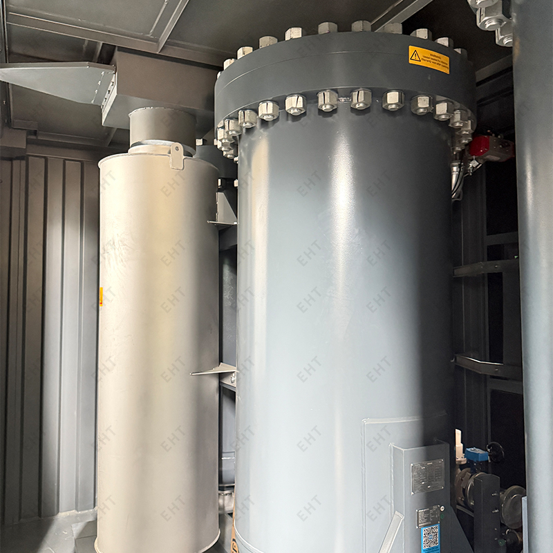 20 ফুট কাস্টমাইজড নাইট্রোজেন ইকুইপমেন্ট কন্টেইনার - শিল্প এবং অফশোর ব্যবহারের জন্য মডুলার ওয়ার্ক কেবিন