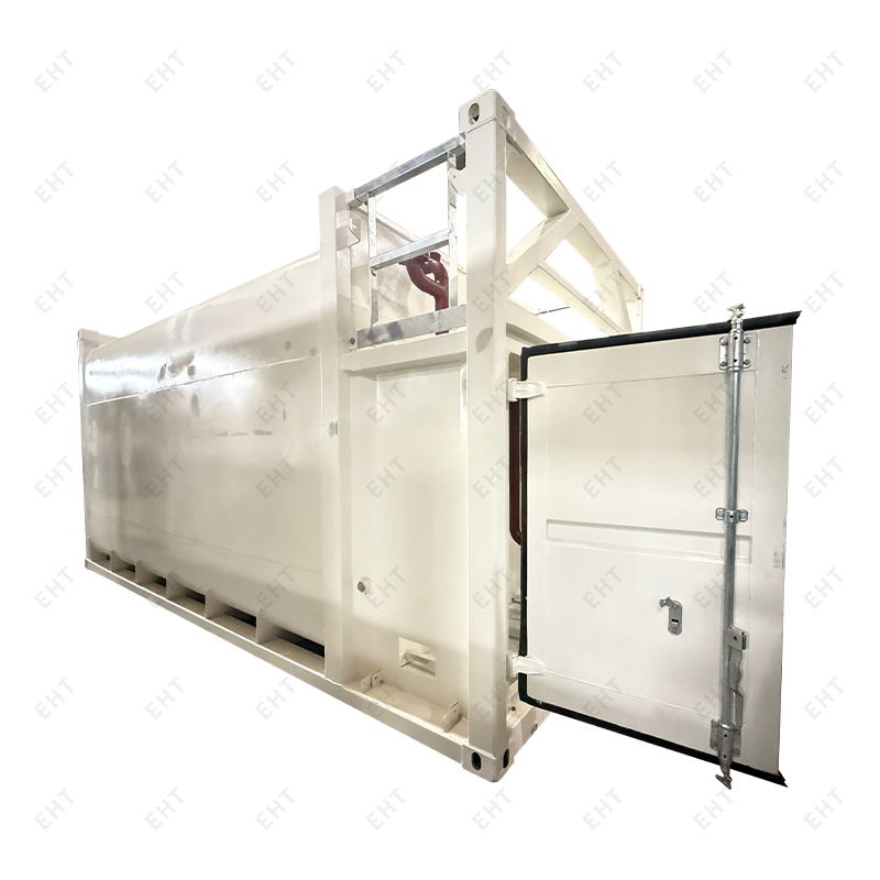 20ft ISO তেল তরল ট্যাঙ্ক পাত্রে